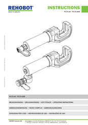 REHOBOT PC75-40R Gebruiksaanwijzing