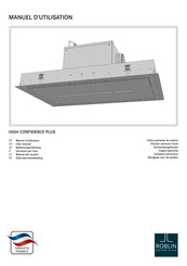 ROBLIN HIGH CONFIDENCE PLUS Gebruikershandleiding