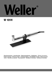 Weller W 101H Gebruiksaanwijzing