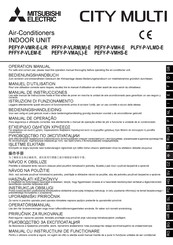 Mitsubishi Electric City Multi PFFY-P-VLRMM-E Bedieningshandleiding