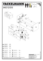 Fackelmann 84213 Handleiding