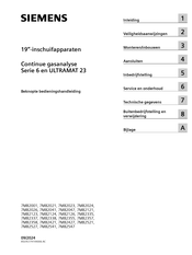 Siemens 7MB2355 Beknopte Bedieningshandleiding