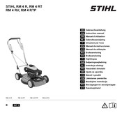 Stihl RM 4 RT Gebruiksaanwijzing