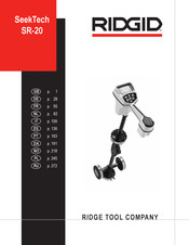 RIDGID SeekTech SR-20 Handleiding