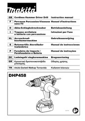 Makita DHP458 Gebruiksaanwijzing