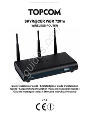 Topcom SKYR@CER WBR 7201n Snelstartgids