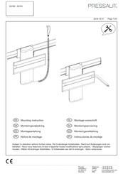 Pressalit R4781 Montagevoorschrift