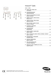 Invacare Cadiz H291 Gebruiksaanwijzing