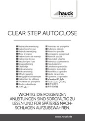 Hauck CLEAR STEP AUTOCLOSE Gebruiksaanwijzing