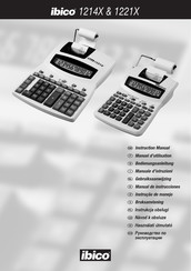 ibico 1214X Gebruiksaanwijzing