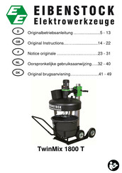 EIBENSTOCK TwinMix 1800 T Oorspronkelijke Gebruiksaanwijzing