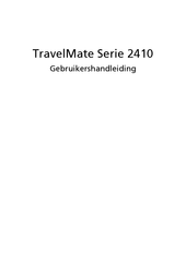 Acer TravelMate 2410 Gebruikershandleiding