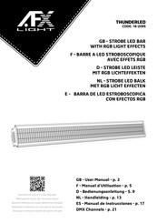 afx light 16-2095 Handleiding