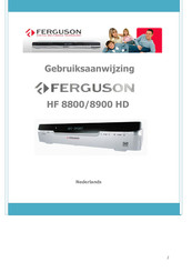 Ferguson HF-8800 HD Gebruiksaanwijzing