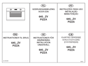 ILVE 645LZE4 Gebruiksaanwijzing