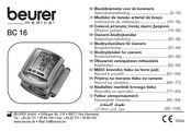 Beurer medical BC 16 Gebruikershandleiding