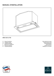 ROBLIN ARIA 700 Installatiehandleiding