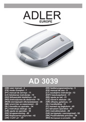 Adler europe AD 3039 Handleiding