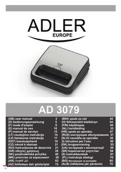 Adler europe AD 3079 Handleiding