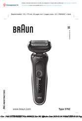 Braun Wet & Dry 5 50-M4500cs Gebruiksaanwijzing