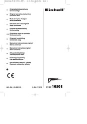 EINHELL 43.261.35 Originele Handleiding