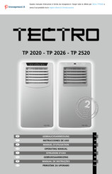 Qlima Tectro TP 2020 Gebruiksaanwijzing