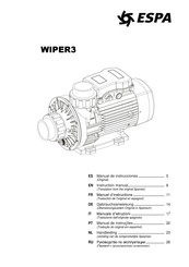 Espa WIPER3 Handleiding