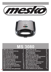 Mesko MS 3080 Handleiding