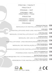 MBM FRG74A2V Handleiding Voor Installatie En Gebruik