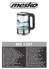 Mesko MS 1301 Handleiding