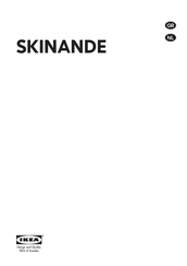 IKEA SKINANDE Handleiding