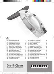 Leifheit Dry & Clean Bedienings- En Veiligheidsinstructies