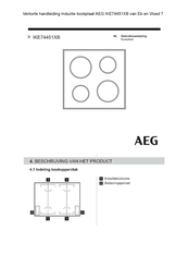 AEG IKE74451XB Gebruiksaanwijzing