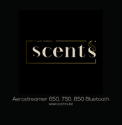 scents Aerostreamer 850 Bluetooth Handleiding