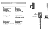 Isotronic 60036 Gebruikshandleiding