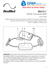 ResMed AirMini Gebruikershandleiding