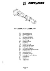 NovoPress ACO203 BT Handleiding