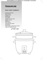 Taurus RICE CHEF COMPACT Handleiding