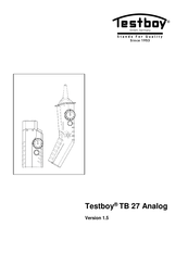 Testboy TB 27 Analog Bedieningshandleiding