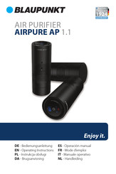 Blaupunkt AIRPURE AP 1.1 Handleiding