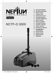 NEPTUN classic NCTF-O 3000 Gebruiksaanwijzing