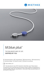 MIETHKE M.blue plus Gebruiksaanwijzing