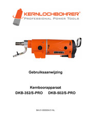 Kernlochbohrer DKB-502/S-PRO Gebruiksaanwijzing