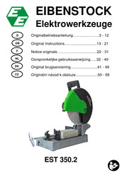EIBENSTOCK EST 350.2 Oorspronkelijke Gebruiksaanwijzing