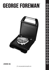 George Foreman 25040-56 Handleiding