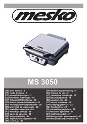 Mesko MS 3050 Handleiding