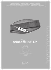 ProMed HGP-1.7 Handleiding