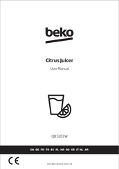 Beko CJB 5103 W Gebruikershandleiding