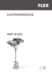 Flex MXE 18.0-EC Handleiding