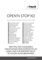 Hauck OPEN'N STOP KD Gebruiksaanwijzing